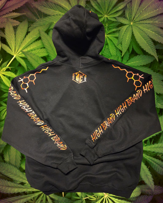 Hood Fire Single Roach Clip Hoodie