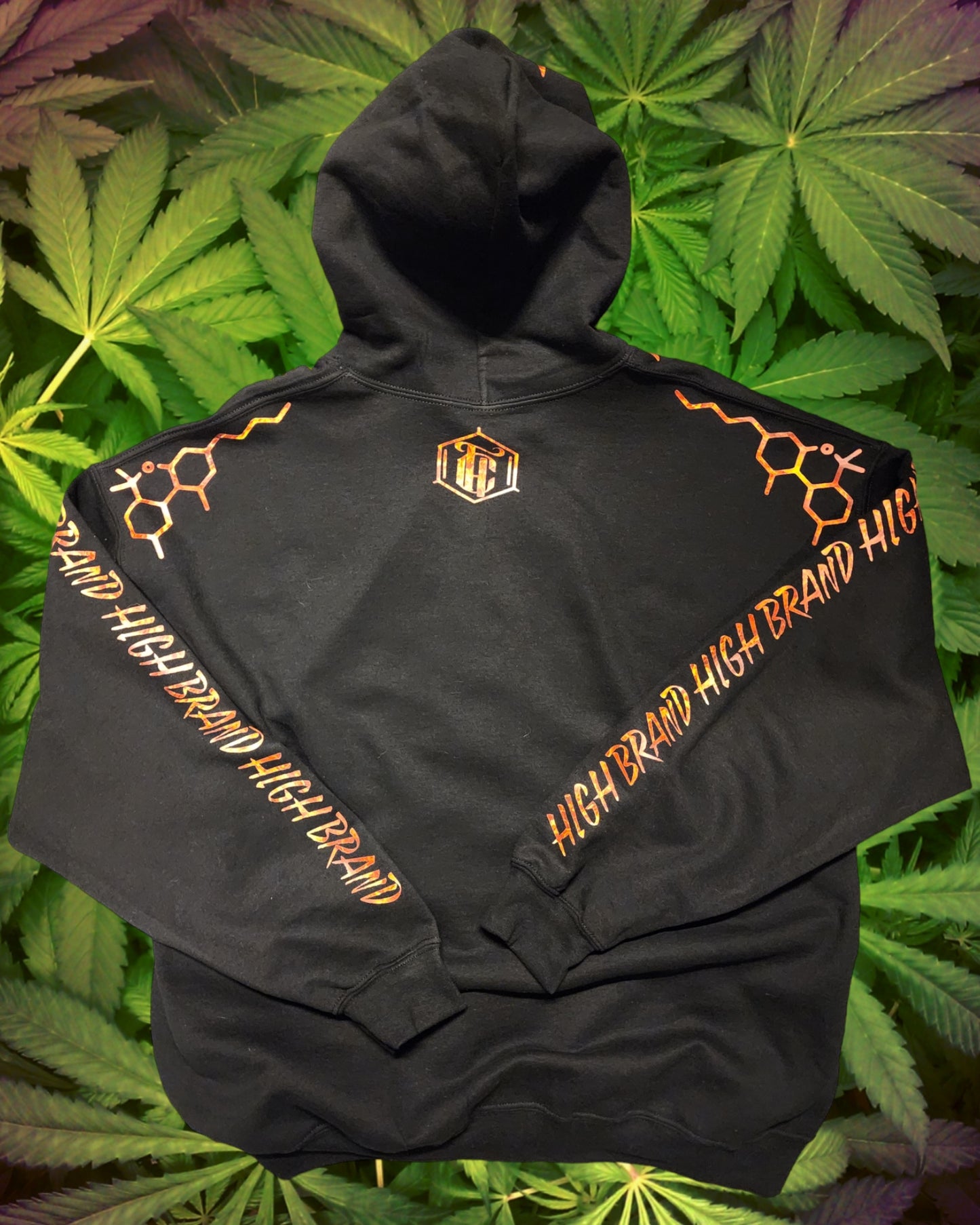 Hood Fire Single Roach Clip Hoodie