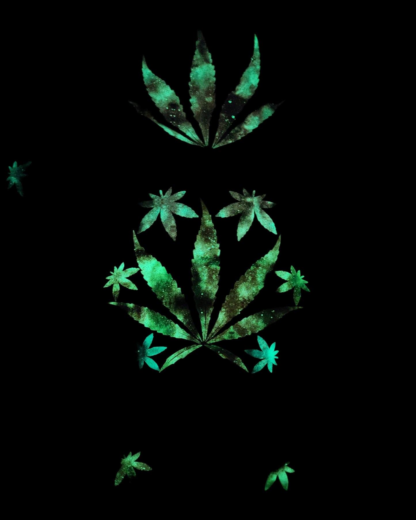 Space Glow Roach Clip Hoodie